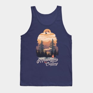 Mountains are Calling Tank Top